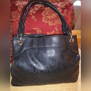 ALFRED DUNNER BLACK PURSE